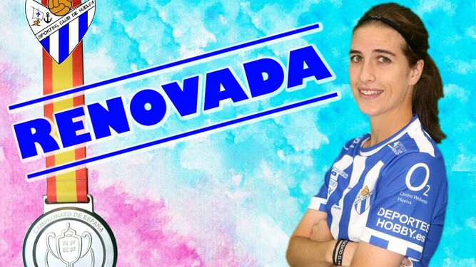 Paula Romero, nuevo 'fichaje' para el Sporting Club de Huelva.