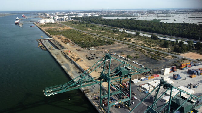 La ampliación del Muelle Sur dará continuidad a la nueva terminal multimodal.