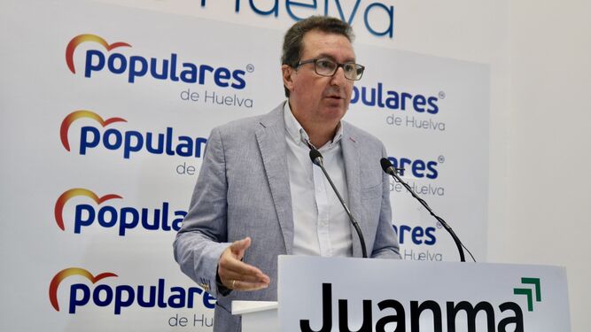 Manuel Andrés González, durante su intervención.