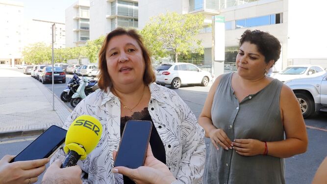 Laura Pichardo, secretaria de Aguas de la Ejecutiva provincial del PSOE de Huelva.