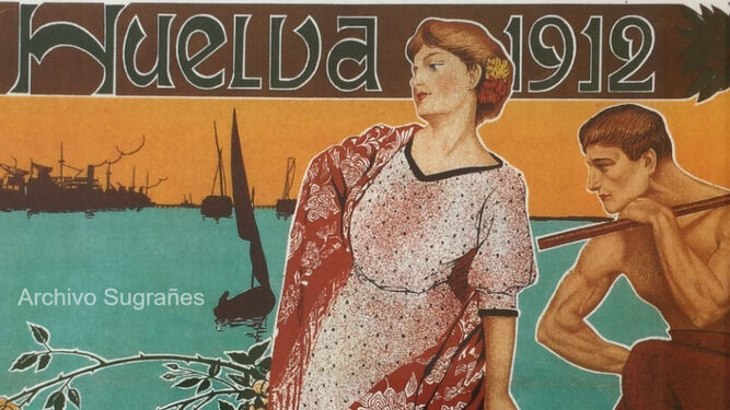 Cartel de las Fiestas de Verano de 1912, del artistas A. Desfilis.
