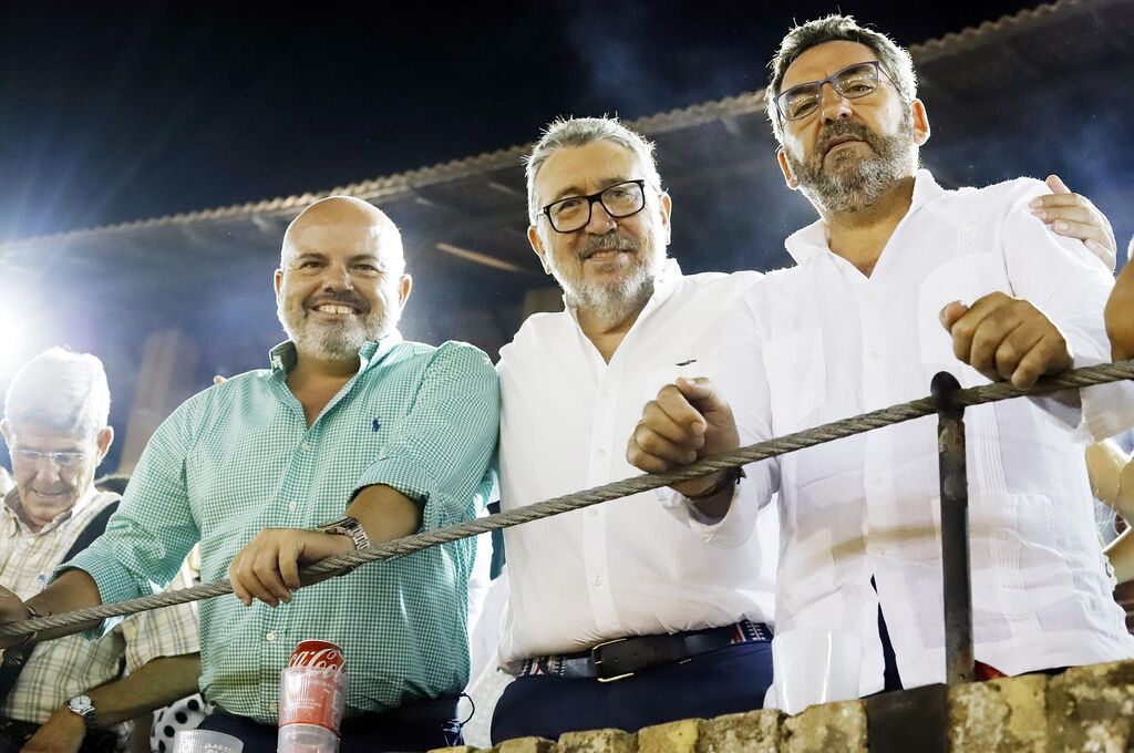 Colombinas 2022: Toros en La Merced. Im&aacute;genes de David de Miranda, Miguel A. Perera y Alejandro Talavante  en el festejo del 3 de Agosto en Huelva