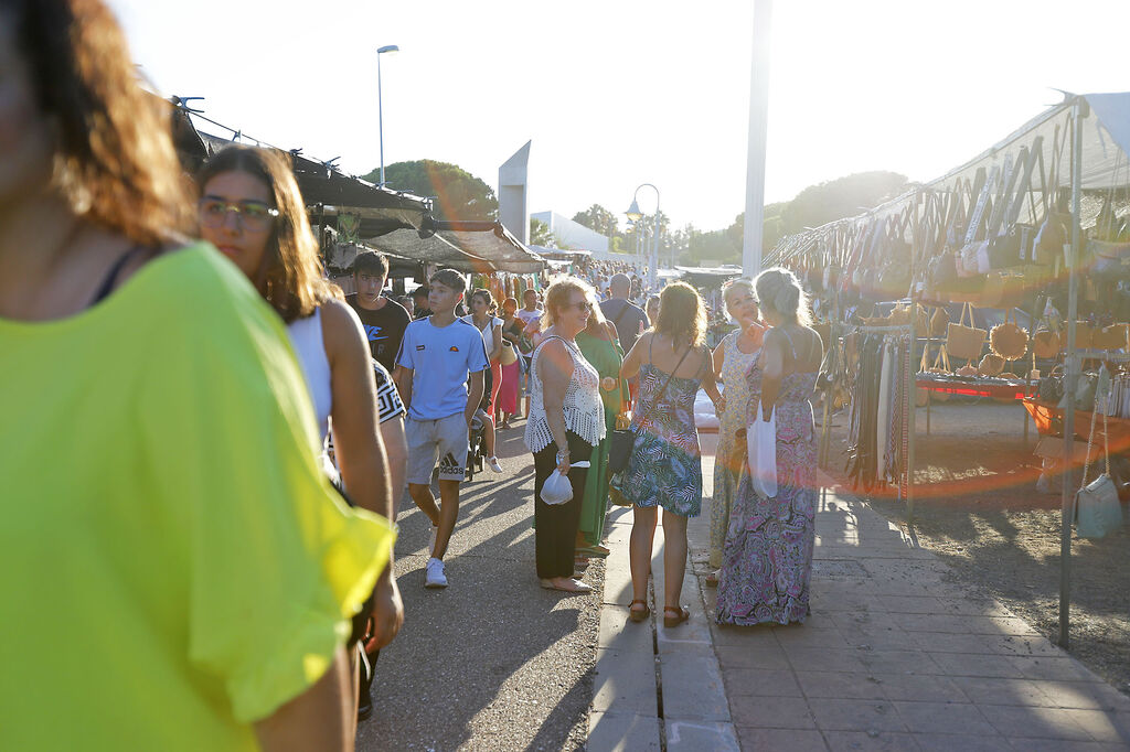 Im&aacute;genes de los mercadillos verano en Huelva