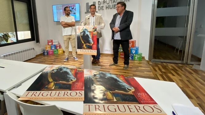 La Diputación acogió la presentación oficial de esta celebración en Trigueros.