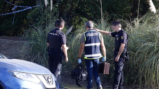 La Policía investiga el presunto homicidio en Huelva.