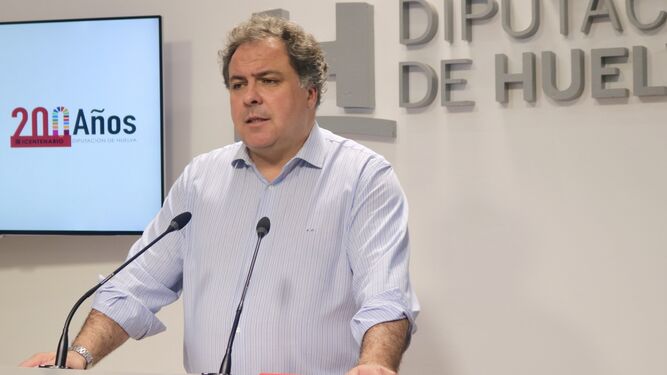 El l portavoz del Grupo Popular en la Diputación de Huelva, Juan Carlos Duarte