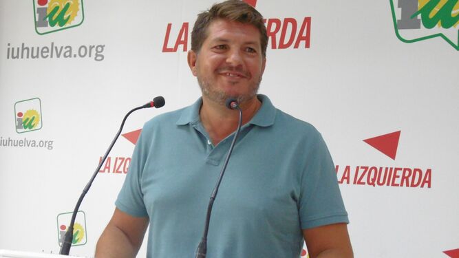 Marcos Toti, coordinador provincial de IU en Huelva.