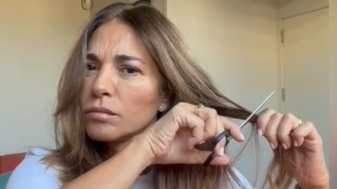Mariló Montero en el vídeo compartido con su solidaridad con las mujeres de Irán
