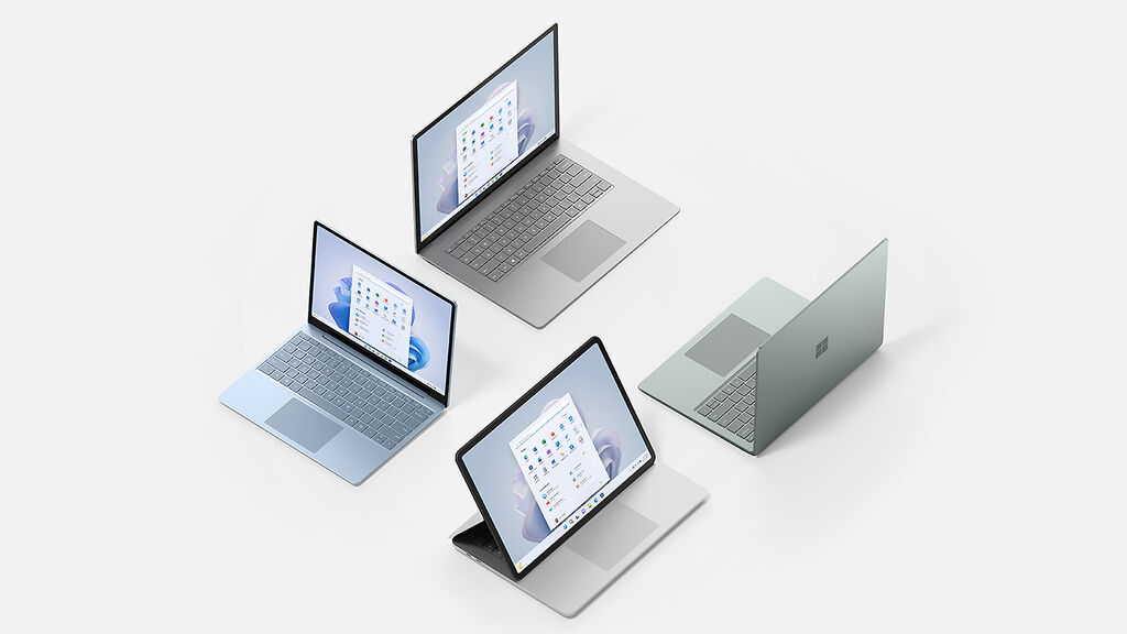 Nuevos dispositivos de la familia Microsoft Surface
