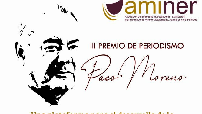 Logo del Premio de Periodismo ‘Paco Moreno’.