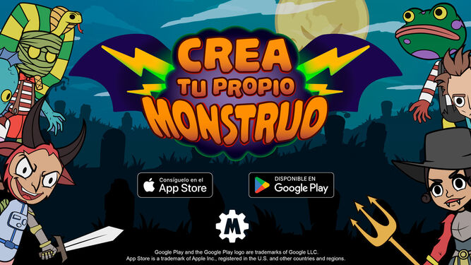 El juego 'Crea tu propio monstruo' del estudio onubense Mechanic Games llega a iOS y Android