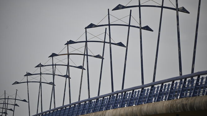 Puente del Odiel este lunes 31 de octubre.