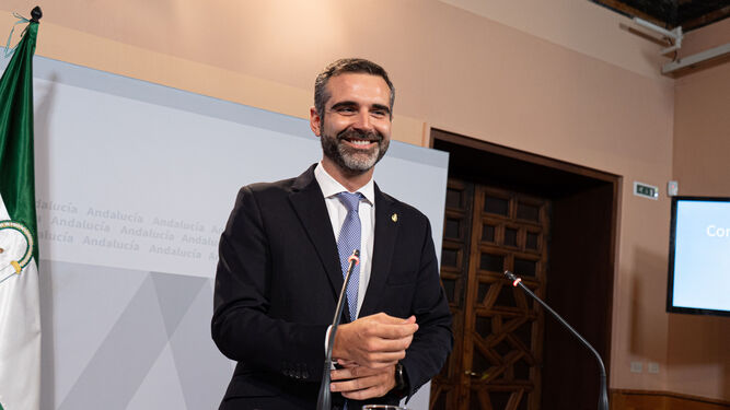 Ramón Fernández Pacheco, portavoz del Ejecutivo de la Junta de Andalucía.