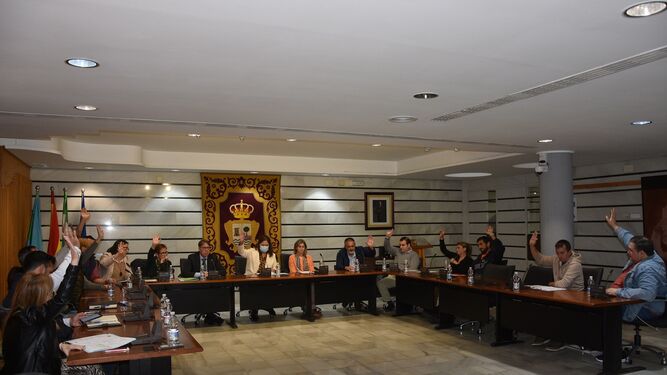 Pleno del Ayuntamiento de Punta Umbría.