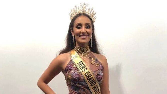 La joven isleña Lucía García Fábregas, nueva Miss Grand Huelva 2022