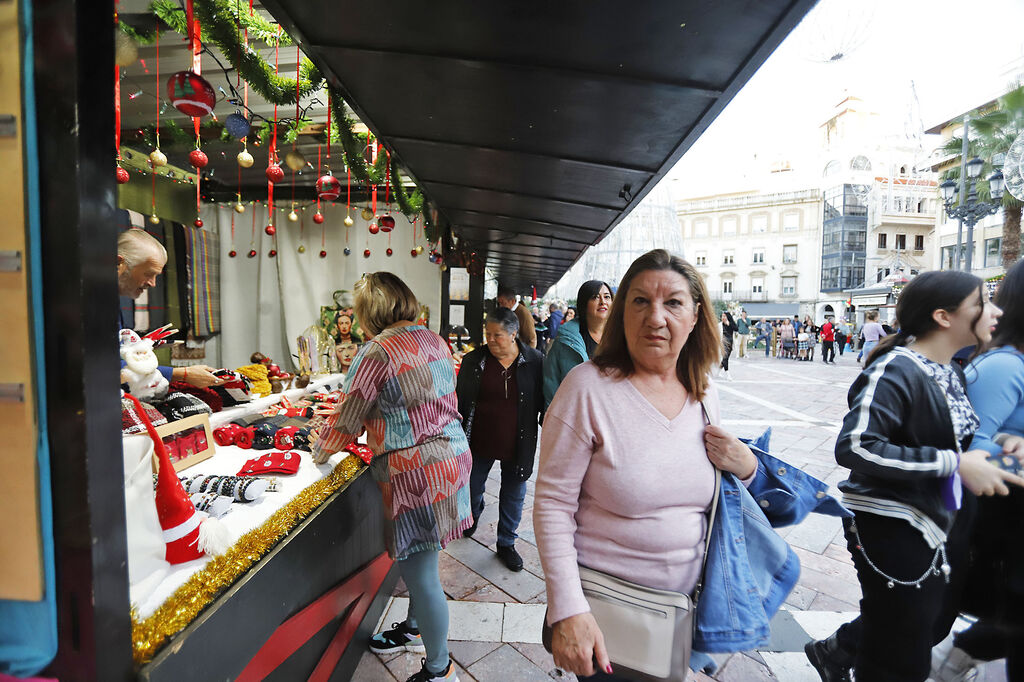 Im&aacute;genes del mercado navide&ntilde;o de la Plaza de Las Monjas