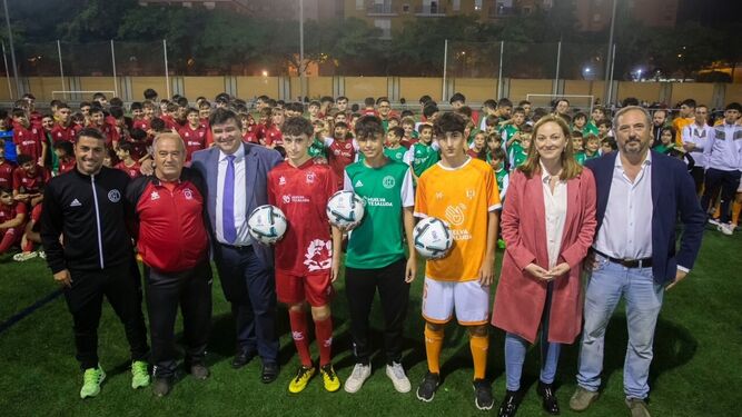 El Ayuntamiento de Huelva reitera su apuesta por el fútbol de cantera.