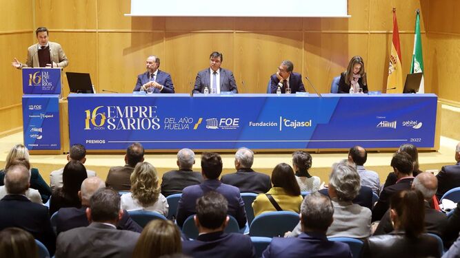 Estas son las empresas premiadas por la FOE de Huelva este 2022