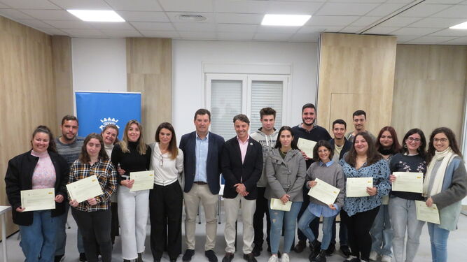 Empleo entrega los diplomas acreditativos del programa de formación 'Huelva promoción turística'