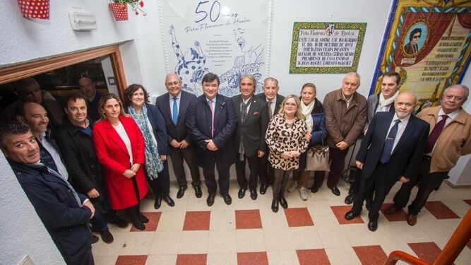 La Fundación Atlantic Copper participa en el cierre de los actos del 50 aniversario de la peña Flamenca de Huelva