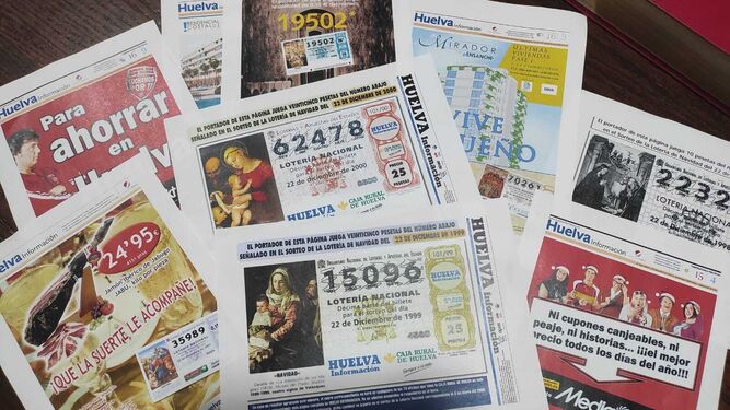 ¿Sabías que Huelva Información regalaba participaciones de Lotería con el periódico desde 1984?