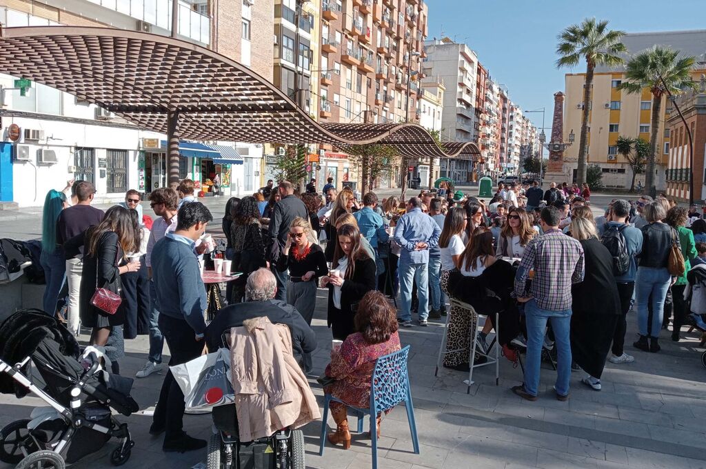 Im&aacute;genes del ambiente festivo del 31 de diciembre en Huelva