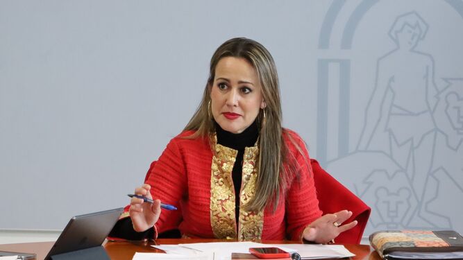 La delegada de la Junta en Huelva, Bella Verano.