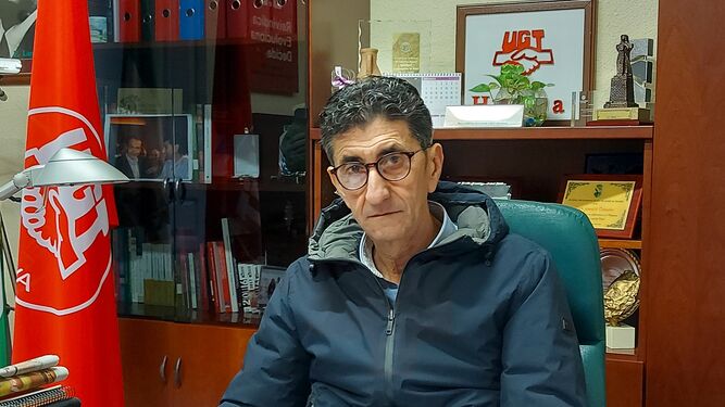 UGT Huelva, secretario general del sindicato en Huelva.