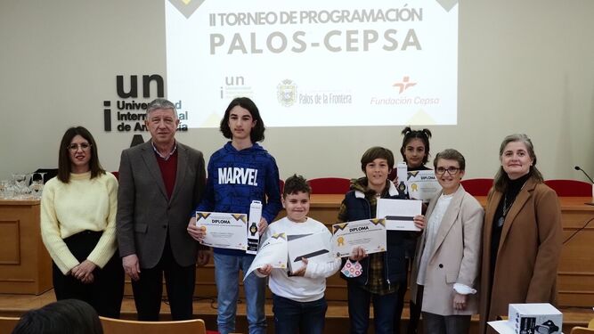 Gran éxito de la II Edición del 'Torneo de programación Palos-Cepsa'.