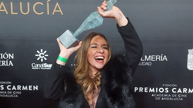 La cantaora Rocío Márquez gana el Premio a  la Mejor Canción Original de la Academia de Cine de Andalucía