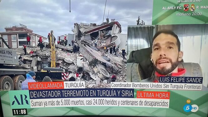 Bomberos de Huelva acuden al rescate y a ayudar tras el devastador terremoto de Turquía