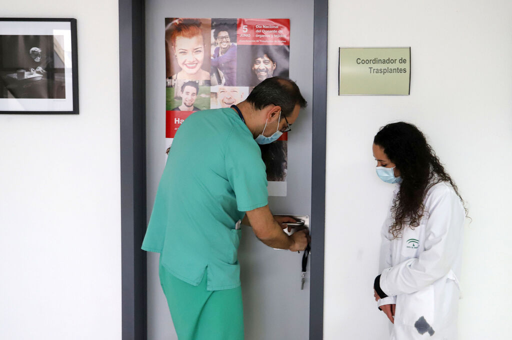 Im&aacute;genes de la Unidad de Donaci&oacute;n de &Oacute;rganos del Hospital Infanta Elena, Huelva