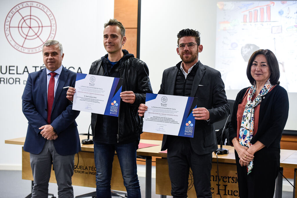 Im&aacute;genes de la entrega de premios a la excelencia docente 2022 de la Universidad de Huelva