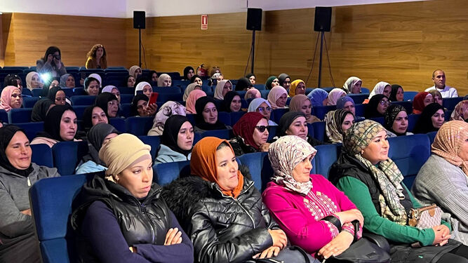 Mujeres marroquíes en el proyecto Wafira