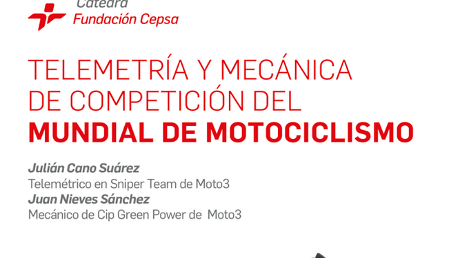 La Cátedra Fundación Cepsa organiza un encuentro con dos profesionales onubenses del motociclismo