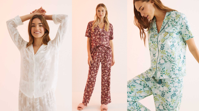 Estos pijamas camiseros de nueva colección de Women'Secret  (y con descuento) nos adelantan la primavera