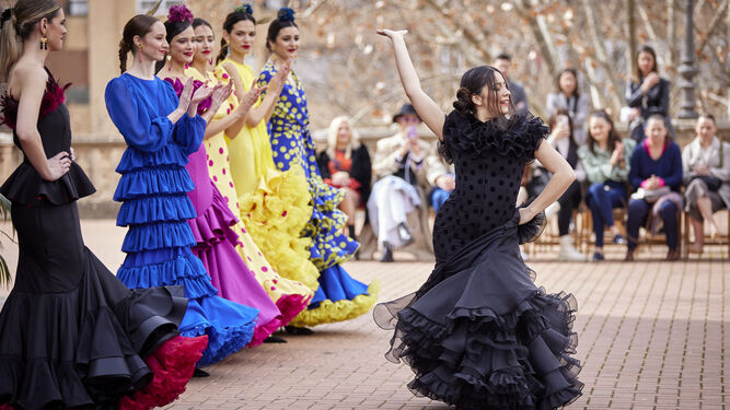 Los cinco colores para el traje de flamenca más favorecedores y en