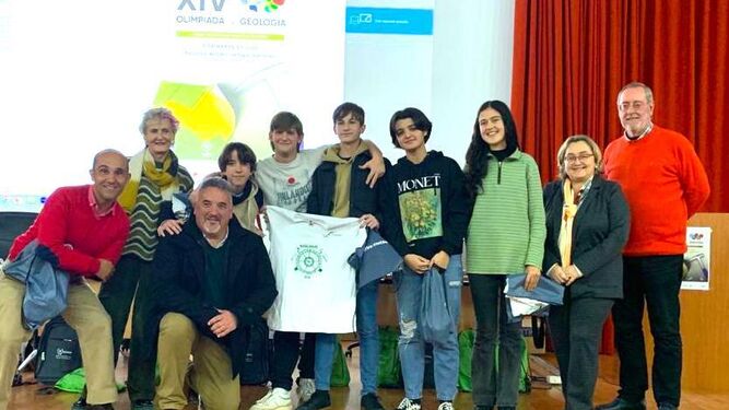 Dos alumnas del IES San Sebastián de Huelva participarán en la fase final de la XIV Olimpiada de Geología