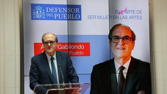 El Defensor del Pueblo, Ángel Gabilondo.