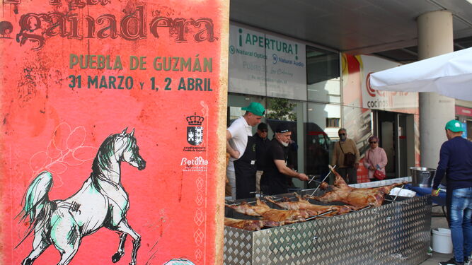 Puebla de Guzmán prepara su tradicional feria ganadera.