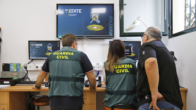 La Guardia Civil en Huelva