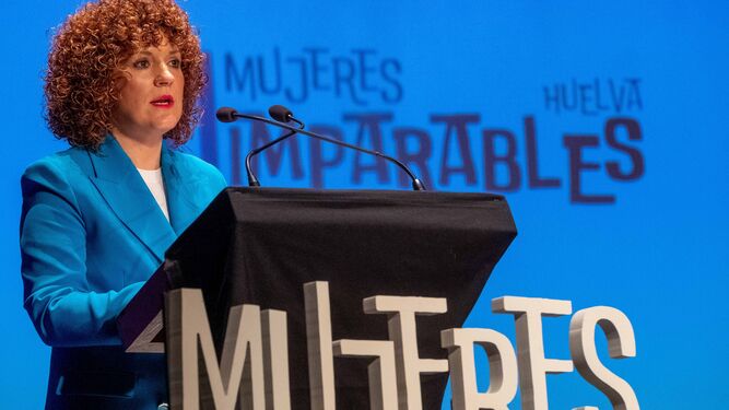María Eugenia Limón, presidenta de la Diputación de Huelva.