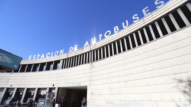 Estación de autobuses de Huelva. Imagen de archivo.