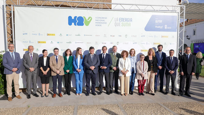Presentación del I Congreso Nacional del Hidrógeno Verde en la sede de la UNIA en La Rábida.