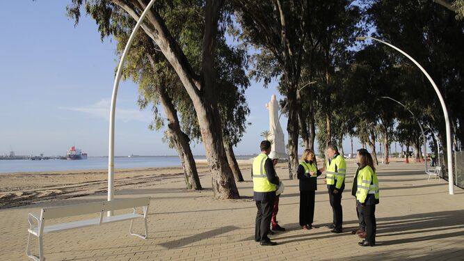 El Puerto de Huelva ultima la remodelación del entorno del Monumento a Colón