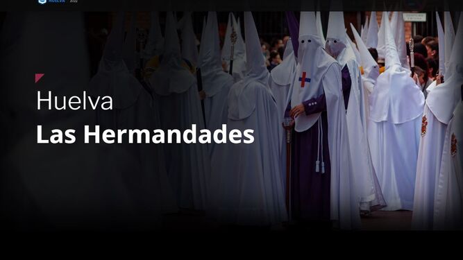 Una captura de la web de la Semana Santa de Huelva 2023