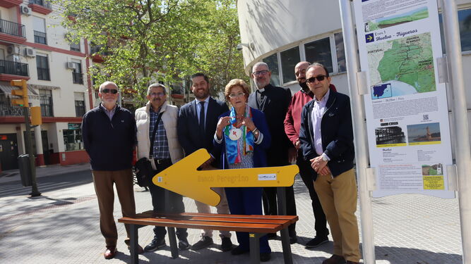 Huelva cuenta ya con su primera señalización para el Camino de Santiago