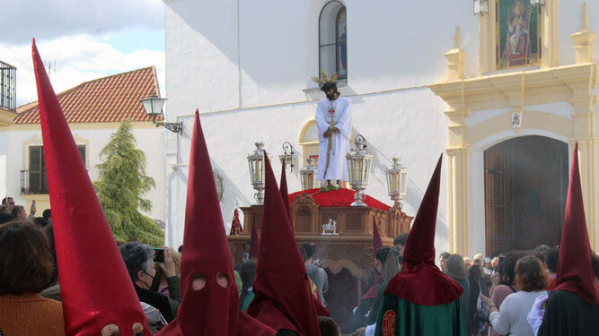El Cautivo en su salida procesional.