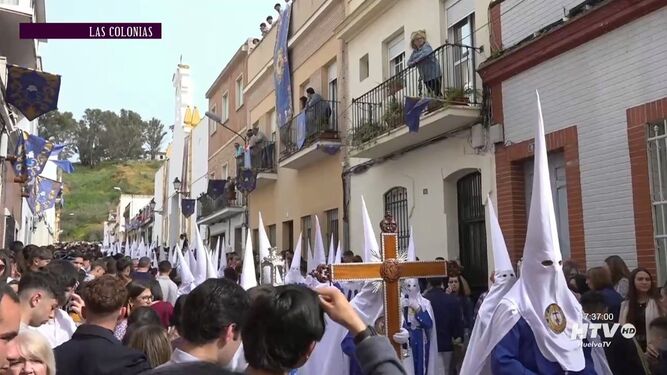 La Lanzada vuelve a abrir las puertas de su templo en el Martes Santo de Huelva