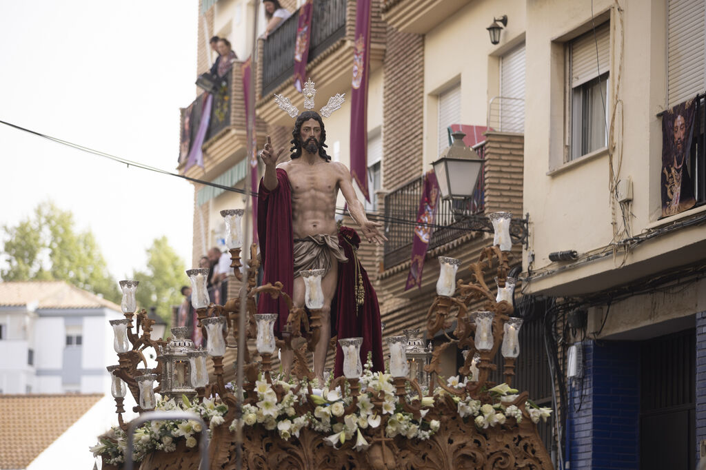 La Hermandad del Resucitado de la Semana Santa de Huelva 2023, en im&aacute;genes